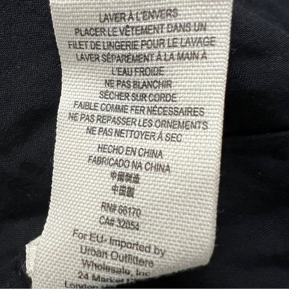 Free People Black Liquid Shine Sequin Mini Sleeveless Dress, Small - Picture 6 of 7